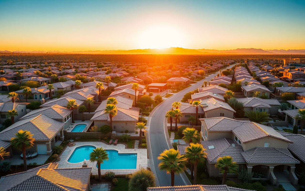 Arizona neighborhood with desert landscaping — homeowners insurance coverage across Phoenix, Tucson, and Flagstaff